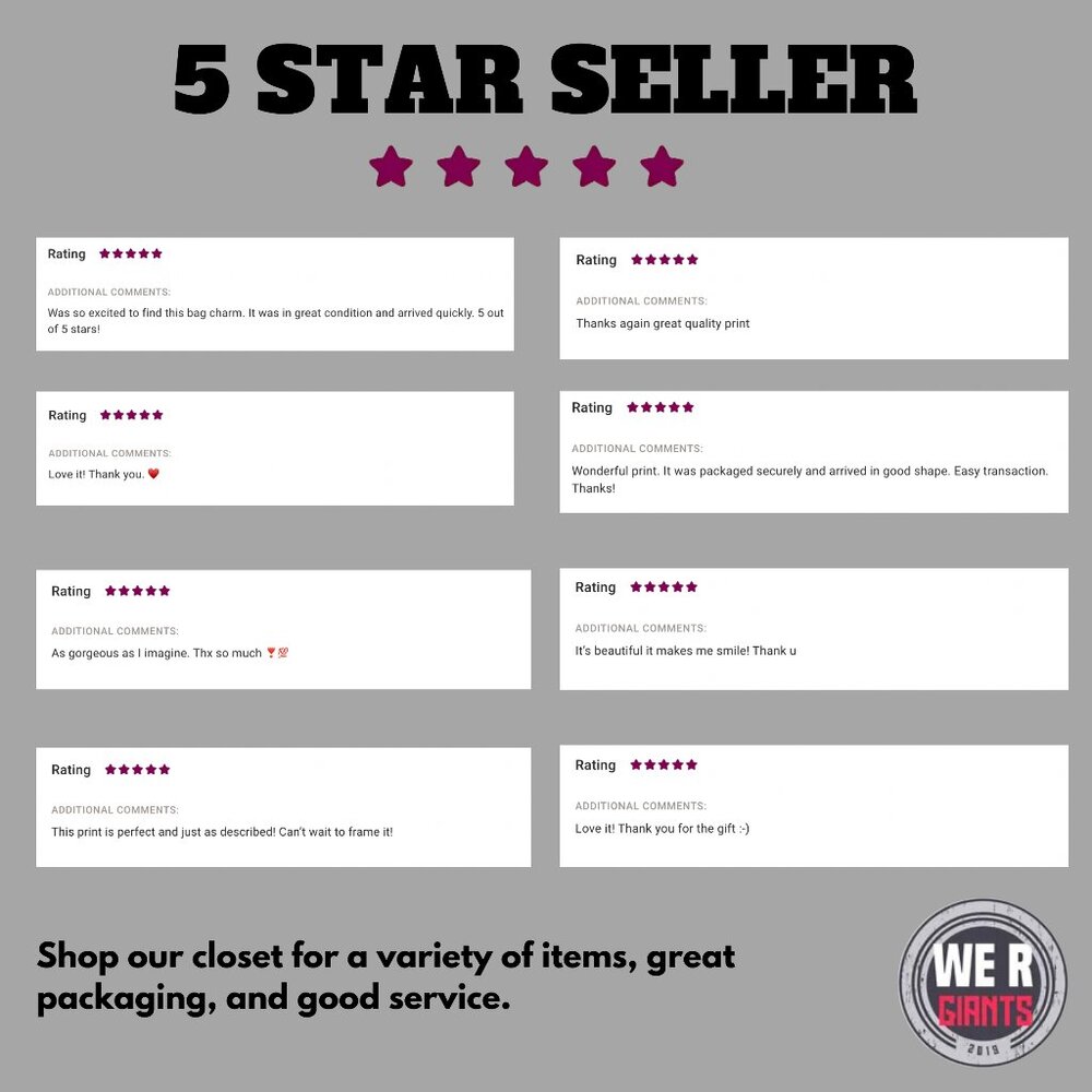 5 Star Seller !